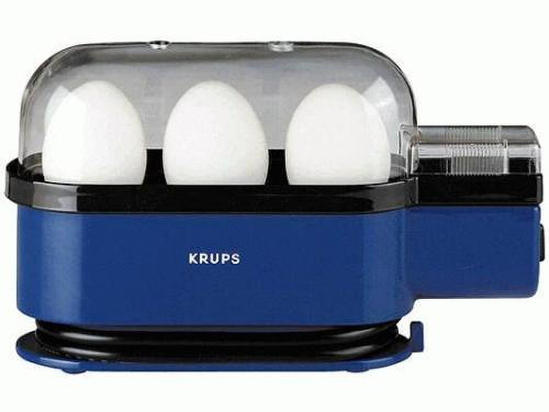 Krups 0580899 4яйца 300Вт Черный, Синий, Прозрачный egg cooker