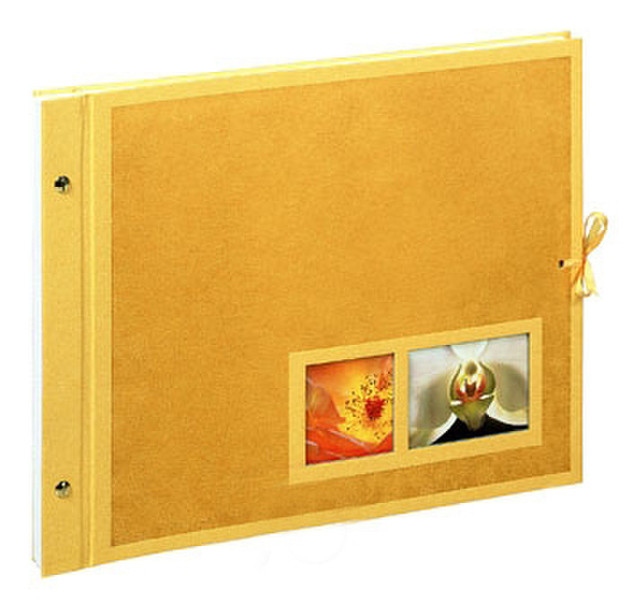 Exacompta Krea Flowers 370 x 290 (40) Желтый фотоальбом