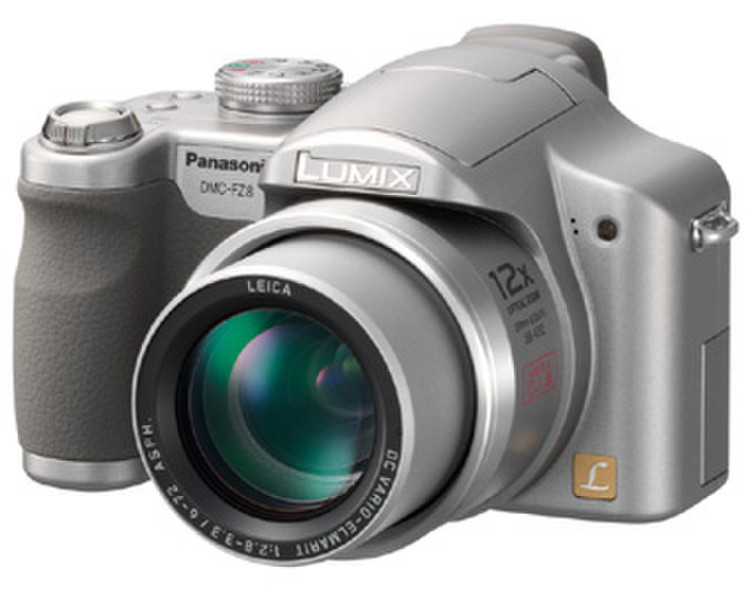 Panasonic Lumix DMC-FZ8 Kompaktkamera 7.2MP 1/2.5Zoll CCD Silber
