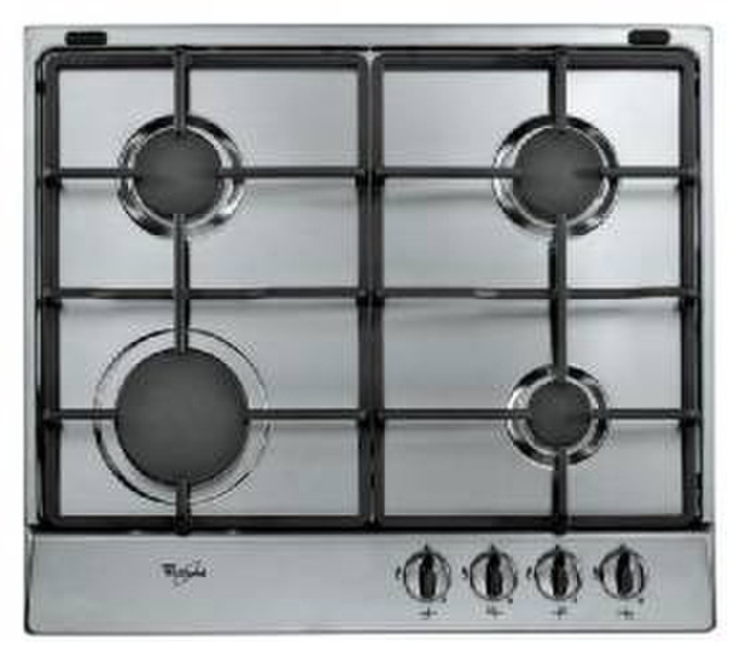 Whirlpool AKR311/IX Встроенный Gas hob Нержавеющая сталь плита