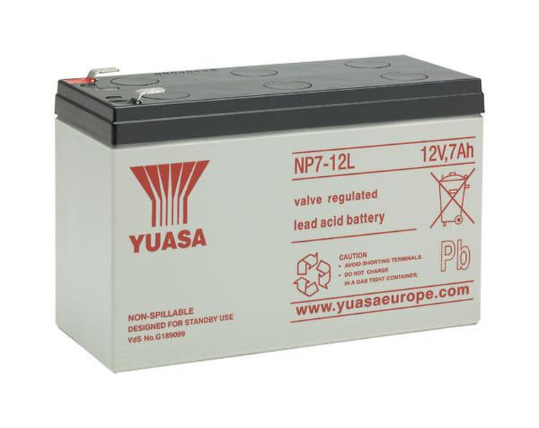 Yuasa NP7-12L Valve Regulated Lead Acid (VRLA) 7000mAh 12V rechargeable battery