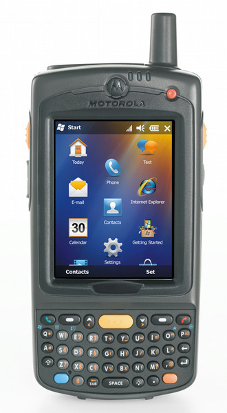 Zebra MC75A 3.5Zoll 640 x 480Pixel Touchscreen 423g Schwarz Handheld Mobile Computer