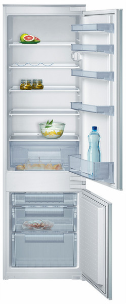 Neff K8524X7 Встроенный Белый холодильник с морозильной камерой