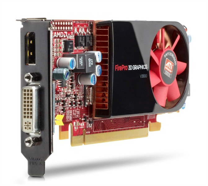 HP WL037AV FirePro V3800 GDDR3 graphics card