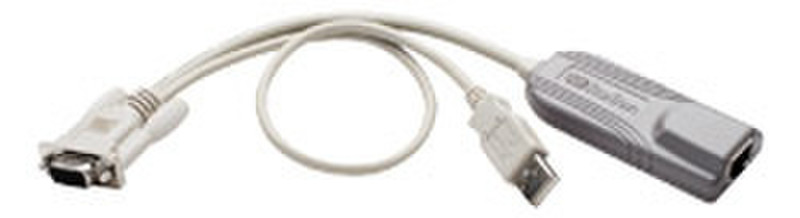 Raritan P2CIM-SER USB Seriell Weiß Kabelschnittstellen-/adapter