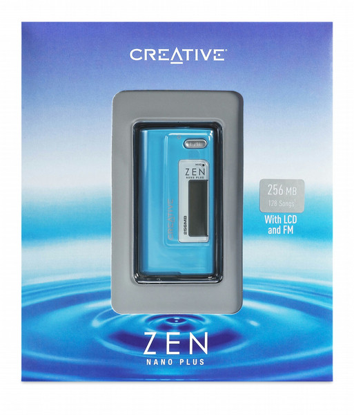 Creative Labs ZEN Nano Plus 256MB, Light Blue