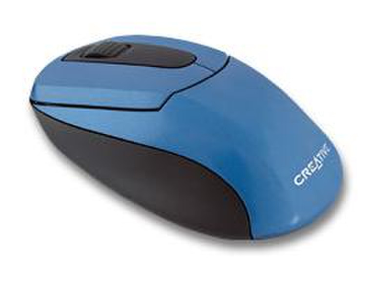 Creative Labs Freepoint Wireless Mouse 3500 3Btn USB RF Wireless Optisch Blau Maus