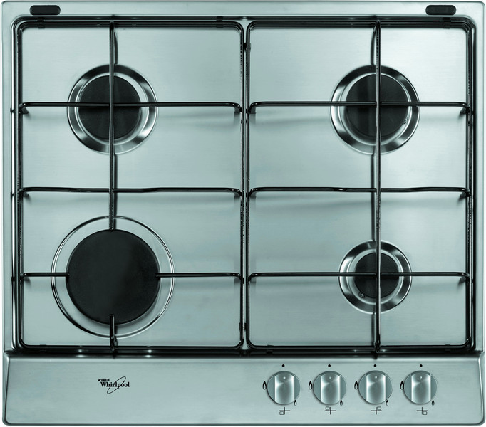 Whirlpool AKR 310/IX Встроенный Gas hob Нержавеющая сталь