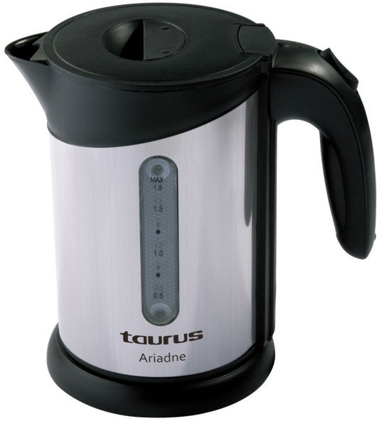 Taurus Ariadne 1.8L 1850W Black,Silver electric kettle