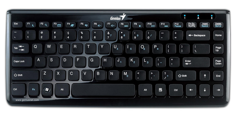 Genius LuxeMate i200 USB QWERTY Black keyboard
