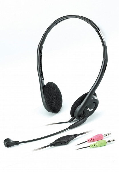 Genius HS-02C Black headset