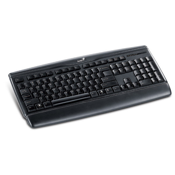 Genius KB-120 USB QWERTY Черный клавиатура
