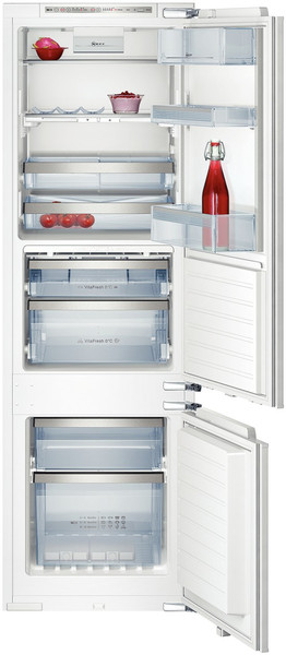 Neff K8345X0 Встроенный 251л A++ Белый холодильник с морозильной камерой