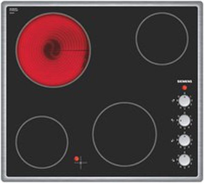 Siemens ET645CE11D Eingebaut Ceramic hob Edelstahl Kochfeld