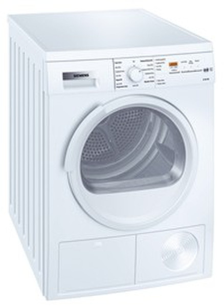 Siemens WT46E389GB freestanding Front-load 8kg White tumble dryer