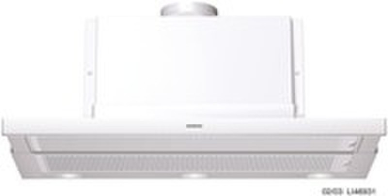 Siemens LI46931GB Built-under 450m³/h Silver cooker hood