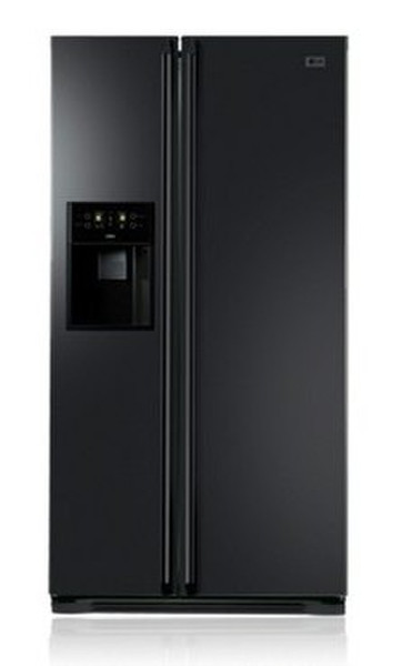 LG GWL227HBQA freestanding 538L Black side-by-side refrigerator