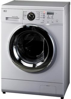 LG F1222TD freestanding Front-load 8kg 1200RPM Silver washing machine