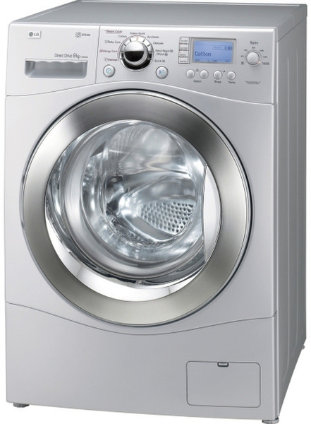 LG F1402FDS5 freestanding Front-load 9kg 1400RPM Silver washing machine