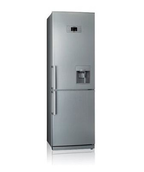 LG GCF399BUQA freestanding 296L Stainless steel fridge-freezer
