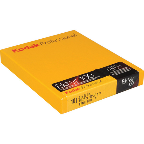 Kodak 1x10 Professional Ektar 100 4x5