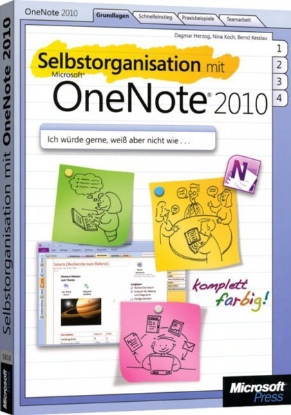 Microsoft Selbstorganisation mit OneNote 2010 239страниц DEU руководство пользователя для ПО