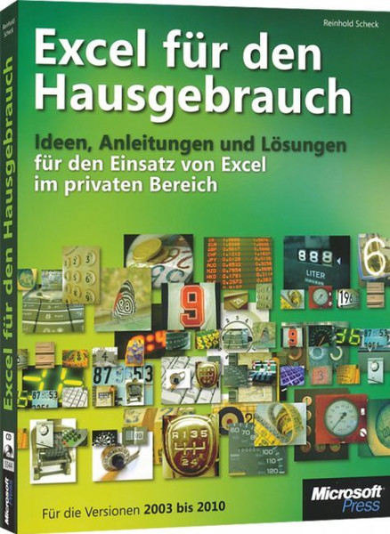 Microsoft Excel für den Hausgebrauch 364Seiten Deutsch Software-Handbuch