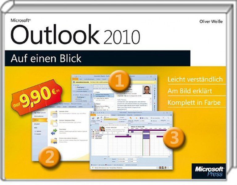 Microsoft Outlook 2010 auf einen Blick 262pages German software manual