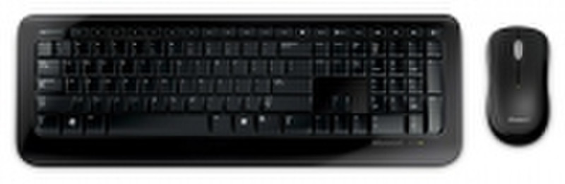 Microsoft Wireless Desktop 800 Беспроводной RF Пан-нордический Черный клавиатура