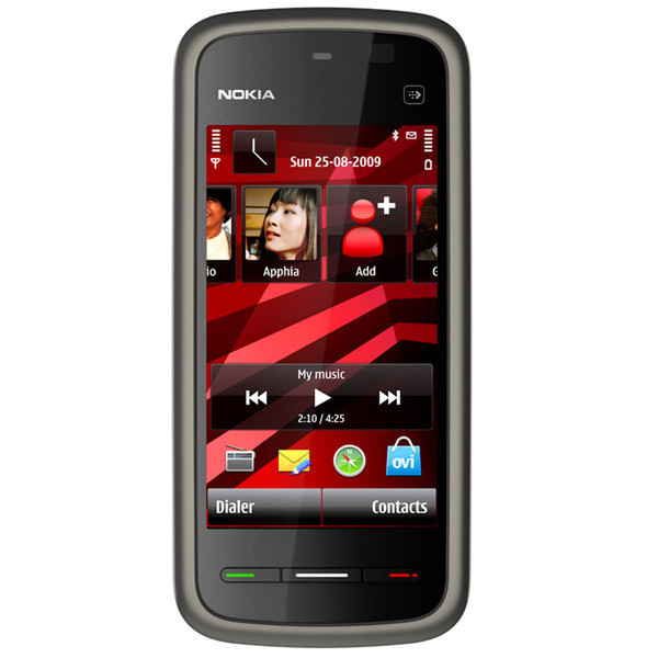 Nokia 5230 Одна SIM-карта Черный смартфон