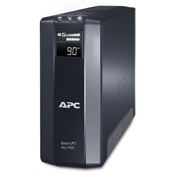 APC Back-UPS Pro Zeile-interaktiv 900VA 8AC outlet(s) Schwarz Unterbrechungsfreie Stromversorgung (UPS)