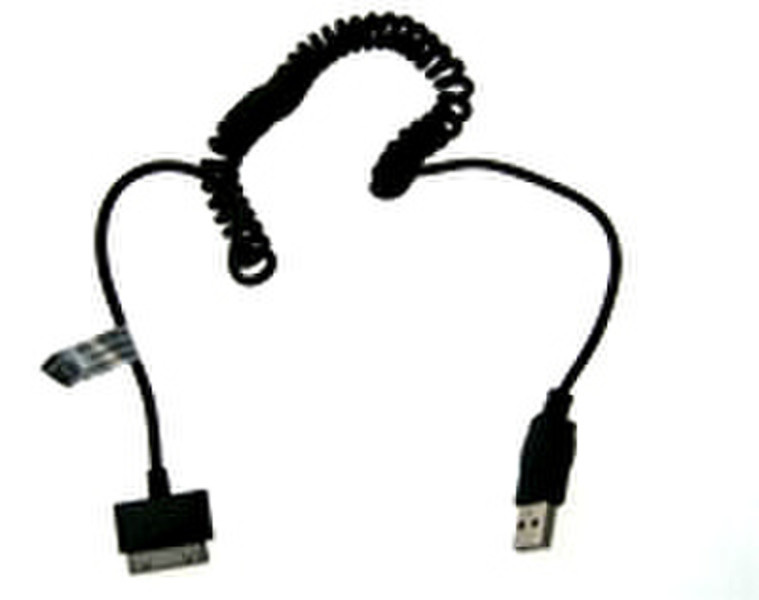 Muvit USBIPHONE Черный кабель USB