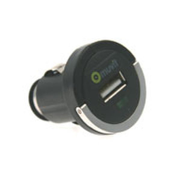 Muvit mini car charger ipod / iphone / ipad Авто Черный зарядное для мобильных устройств