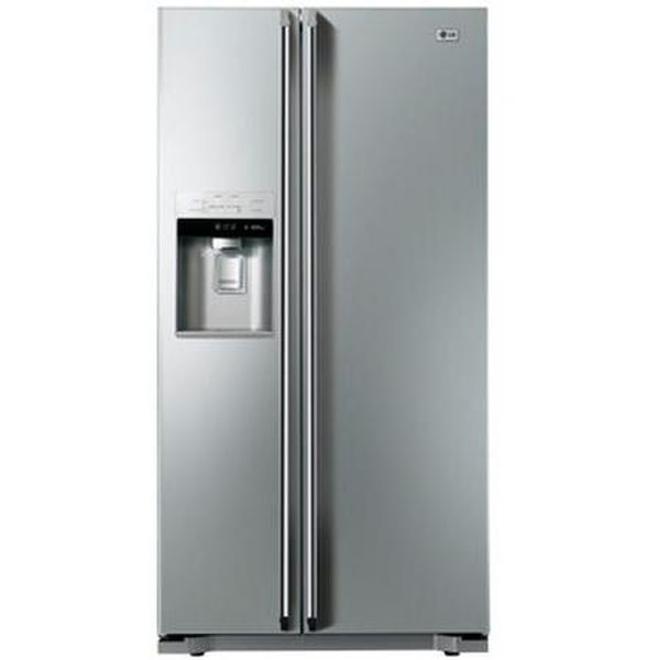 LG GWL227HSYA freestanding 538L Stainless steel side-by-side refrigerator