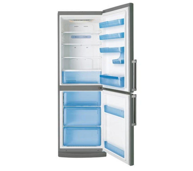 LG GR419BSGA freestanding 298L Stainless steel fridge-freezer