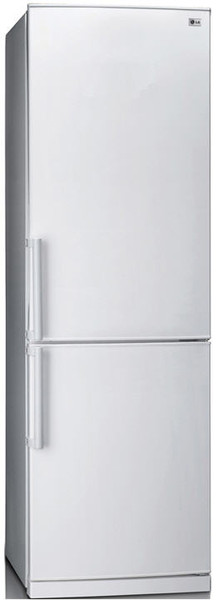 LG GCB399BVCA freestanding 303L White fridge-freezer