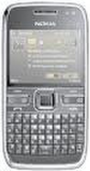 Nokia E72 Single SIM Silver smartphone
