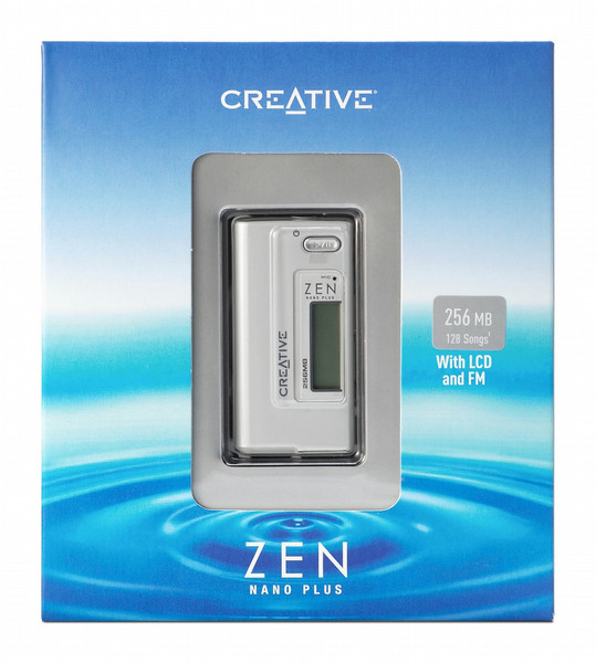Creative Labs ZEN Nano Plus 256MB, Grey
