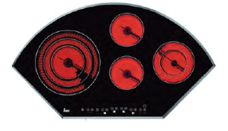 Teka TR 940 AB Eingebaut Ceramic hob Schwarz