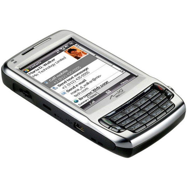 MiTAC Mio A702 Single SIM Black,Silver smartphone