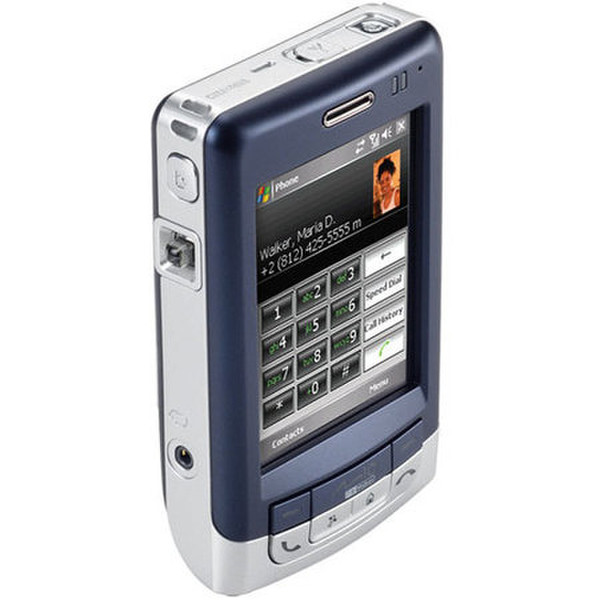 MiTAC Mio A502 Одна SIM-карта Синий, Cеребряный смартфон