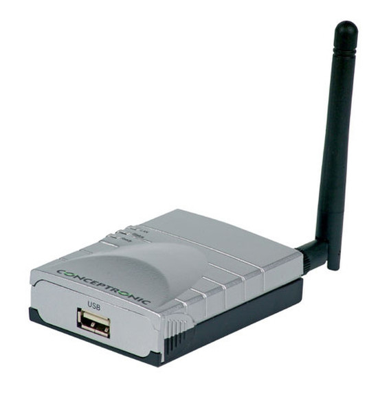 Conceptronic Wireless USB 54Mbps Printer Server Wireless LAN Druckserver