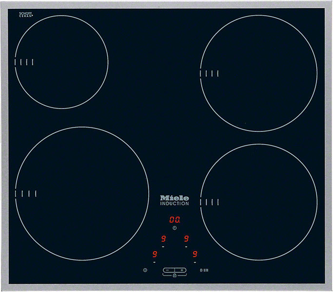 Miele KM 6115 built-in Induction Black