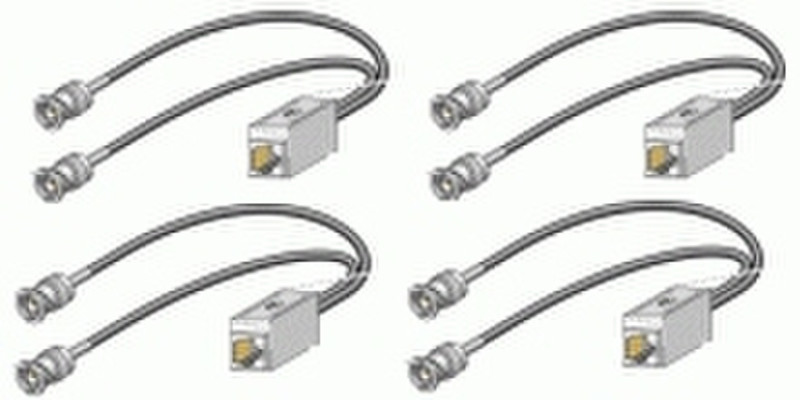 Cisco 75>120 Ohm adapter (4 Pack) cable interface/gender adapter