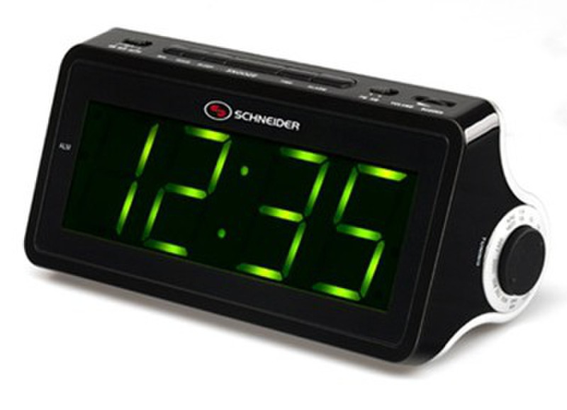 Schneider CR18 Clock Black