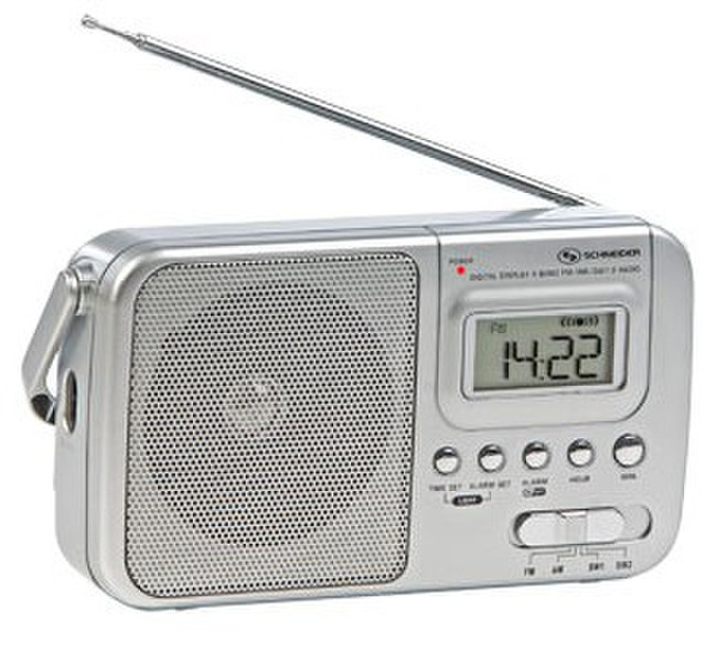 Schneider SCR51 Tragbar Silber Radio