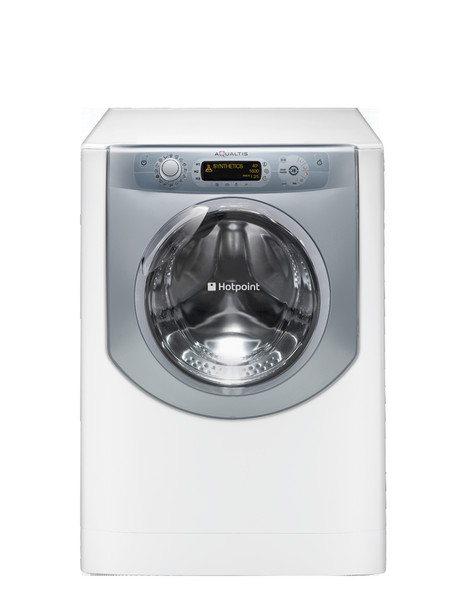 Hotpoint AQ9D 69 U v Отдельностоящий Фронтальная загрузка 9кг 1600об/мин Cеребряный, Белый стиральная машина