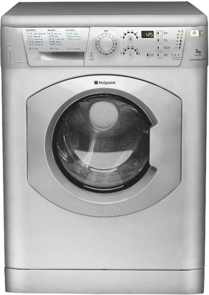 Hotpoint WMF 760 A freestanding Front-load 7kg 1600RPM Silver washing machine