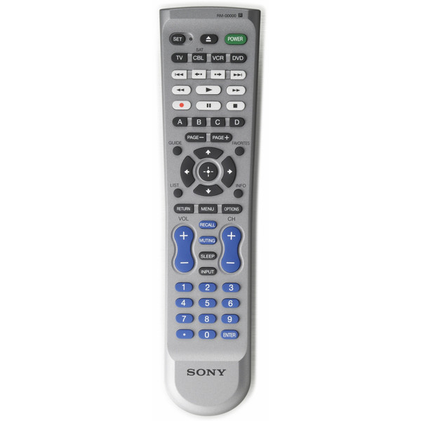 Sony VZ220T Universal remote control remote control