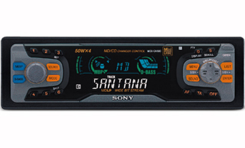 Sony MDX-CA680 Minidiscspieler/-aufnahmeapparat